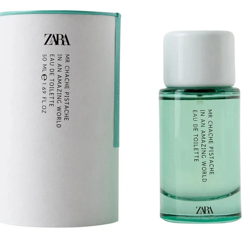 Zara NEW Mr Chache Pistache in an amazing World fragrance